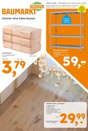 Der aktuelle Globus-Baumarkt Prospekt Immer eine Idee besser