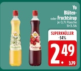 Blütensirup im EDEKA Prospekt Blütensirup von Yo im aktuellen EDEKA Prospekt für 2,49 €