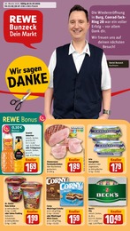 REWE Prospekt für Burg mit 28 Seiten REWE Prospekt für Burg: "Dein Markt", 28 Seiten, 21.07.2025 - 26.07.2025