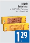 Butterkeks im E xpress Prospekt Butterkeks von Leibniz im aktuellen E xpress Prospekt für 1,29 €