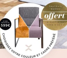 Fauteuil "Bueno" à Xooon dans Montigny-lès-Cormeilles Fauteuil "Bueno" à Xooon dans Montigny-lès-Cormeilles
