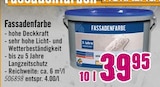 Fassadenfarbe im aktuellen Hornbach Prospekt