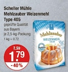 Mehlzauber Weizenmehl Type 405 von Scheller Mühle im aktuellen V-Markt Prospekt für 1,79 €