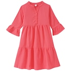 Ernstings family Kirchen - Mädchen Musselin-Kleid in unifarben Angebot im Prospekt Mädchen Musselin-Kleid in unifarben bei Ernstings family im Kirchen Prospekt für 19,99 €