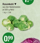 Rosenkohl im aktuellen V-Markt Prospekt für 0,99 €