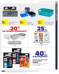 Offre Boîte De Rangement dans le catalogue Carrefour du moment à la page 57