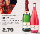 Sekt Halbtrocken Angebote von Rotkäppchen bei EDEKA Voerde für 2,79 €