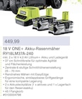18 V ONE+ Akku-Rasenmäher RY18LM37A-240 von Ryobi im aktuellen Werkmarkt Andre Neilling Prospekt