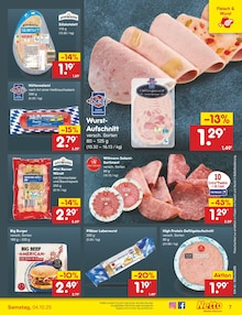 Fleisch im Netto Marken-Discount Prospekt "Aktuelle Angebote" mit 62 Seiten (Kassel)