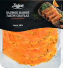Saumon mariné façon gravlax - DELUXE - Lidl à Versailles Saumon mariné façon gravlax - DELUXE en promo chez Lidl Versailles à 4,99 €