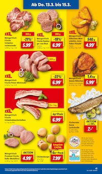 Schweinefleisch im Lidl Prospekt "LIDL LOHNT SICH" mit 62 Seiten (Cottbus)