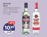 Bacardi von  im aktuellen V-Markt Prospekt für 10,49 €