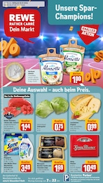 REWE Prospekt für Ratingen: "Dein Markt", 27 Seiten, 29.07.2024 - 03.08.2024