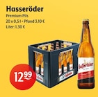 Premium Pils Angebote von Hasseröder bei Huster Zwickau für 12,99 €