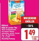 Kühl & Lecker Tee von Milford für 1,49 € bei EDEKA im Angebot Kühl & Lecker Tee von Milford im aktuellen EDEKA Prospekt