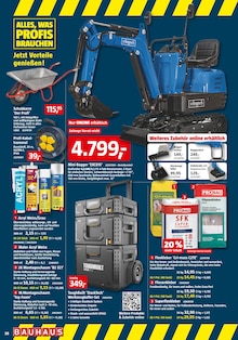 Schubkarre im BAUHAUS Prospekt "Wenn's gut werden muss" mit 40 Seiten (Krefeld)