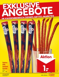 Salami im Netto Marken-Discount Prospekt Aktuelle Angebote auf S. 33