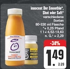 Der Smoothie Shot oder Saft von innocent im aktuellen EDEKA Prospekt für 1,49 €