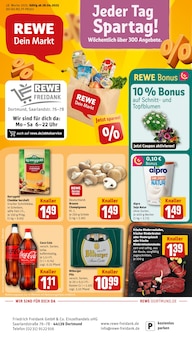 REWE Prospekt "Dein Markt" mit  Seiten (Dortmund)