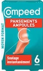 Pansements Ampoules moyen format x 6 - Compeed en promo chez Intermarché Rezé à 4,76 €