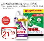 Waschmittel Flüssig bei GLOBUS im Prospekt "" für 21,99 €