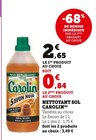 Nettoyant sol(a) - CAROLIN en promo chez U Express Laval à 0,84 €