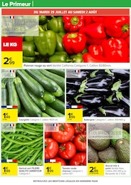 Offre Haricots Verts dans le catalogue Carrefour du moment à la page 29