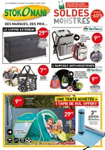 Catalogue Stokomani à Neuilly-sur-Seine, avec 9 pages Prospectus Stokomani à Neuilly-sur-Seine, "Soldes monstres", 9 pages, 24/07/2020 - 04/08/2020