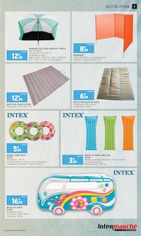 Promo Bain de soleil pliant dans le catalogue Intermarché du moment à la page 9