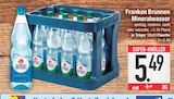 Wasser im EDEKA Prospekt Mineralwasser von Franken Brunnen im aktuellen EDEKA Prospekt für 5,49 €
