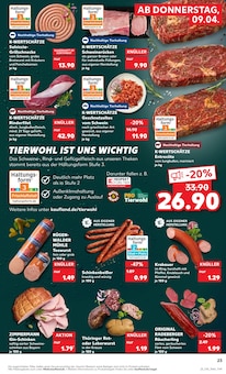 Rinderfilet im Kaufland Prospekt "KNÜLLER" mit 70 Seiten (Erfurt)
