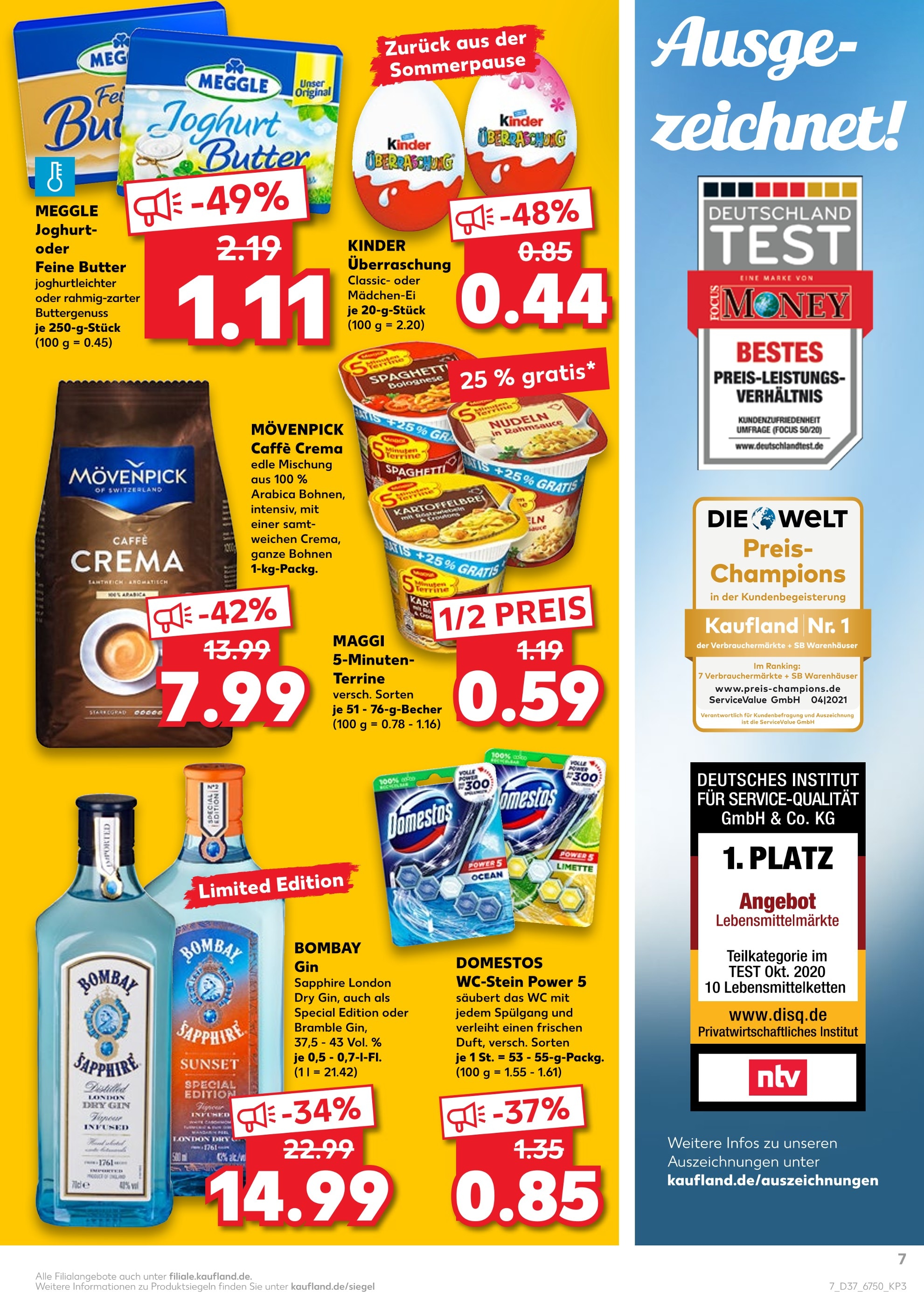 NETTO Schwarz Butter Angebot und Preis aus dem aktuellen Prospekt