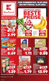 Kaufland Prospekt "Hier bin ich richtig", 68 Seiten, 10.09.2026 - 10.09.2026 Aktueller Kaufland Prospekt, "Hier bin ich richtig", mit Angeboten der Woche, gültig von 10.09.2026 bis 10.09.2026