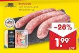 Aktuelles Bratwürste Angebot bei Netto Marken-Discount in Hamburg ab 1,99 €