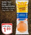 Burger- oder Hot Dog-Brötchen im Angebot bei GLOBUS in Worms Burger- oder Hot Dog-Brötchen Angebote von Golden Toast bei GLOBUS Worms für 1,89 €