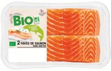 2 pavés de saumon bio sans arêtes producteurs et commerçants - Intermarché à Saint-Denis 2 pavés de saumon bio sans arêtes producteurs et commerçants en promo chez Intermarché Saint-Denis à 7,56 €