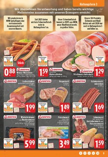 Wurst im EDEKA Prospekt "Aktuelle Angebote" mit 26 Seiten (Recklinghausen)