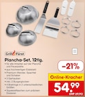 Plancha-Set, 12tlg. von Grillfürst im aktuellen Netto Marken-Discount Prospekt