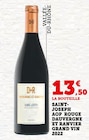 Promo SAINTJOSEPH AOP ROUGE GRAND VIN 2022 à 13,50 € dans le catalogue U Express à Équeurdreville-Hainneville