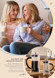 French Press Angebot & Preis im aktuellen Tchibo im Supermarkt Prospekt French Press Angebot im aktuellen Tchibo im Supermarkt Prospekt auf Seite 30