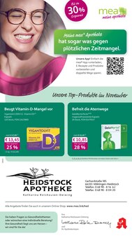 Aktueller mea - meine apotheke Prospekt (Völklingen, 4 Seiten zum blättern mea - meine apotheke Prospekt Unsere September-Angebote mit 4 Seiten