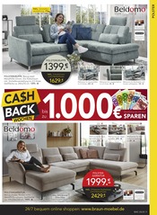 Couch im BRAUN Möbel-Center Prospekt in Villingen-Schwenningen Aktueller BRAUN Möbel-Center Prospekt mit Couch, "Großes Maifest", Seite 11