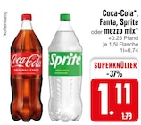 Coca-Cola, Fanta, Sprite oder mezzo mix Angebote bei EDEKA Illertissen für 1,11 €