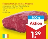 Falsches Filet vom Irischen Weiderind Angebote bei Netto Marken-Discount Lutherstadt Wittenberg für 1,29 €