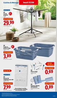 Promotion Housse Sous Vide dans le prospectus Lidl, valable du 27/08/2026 au 02/09/2026 Promo Housse Sous Vide dans le catalogue Lidl du moment à la page 39