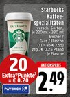 Kaffeespezialitäten bei EDEKA im Bramsche Prospekt für 2,49 €