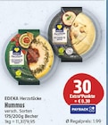 Hummus von EDEKA Herzstücke für 1,99 € bei E center im Angebot Hummus von EDEKA Herzstücke im aktuellen E center Prospekt