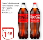 Coca-Cola Limonade im Angebot bei GLOBUS in Brühl Coca-Cola Limonade Angebote bei GLOBUS Brühl für 1,49 €