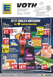 Coca Cola im EDEKA Prospekt in Lemgo Aktueller EDEKA Prospekt mit Coca Cola, "Aktuelle Angebote", Seite 1