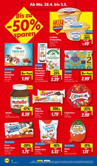 Nutella im Lidl Prospekt "LIDL LOHNT SICH" mit 61 Seiten (Ansbach)